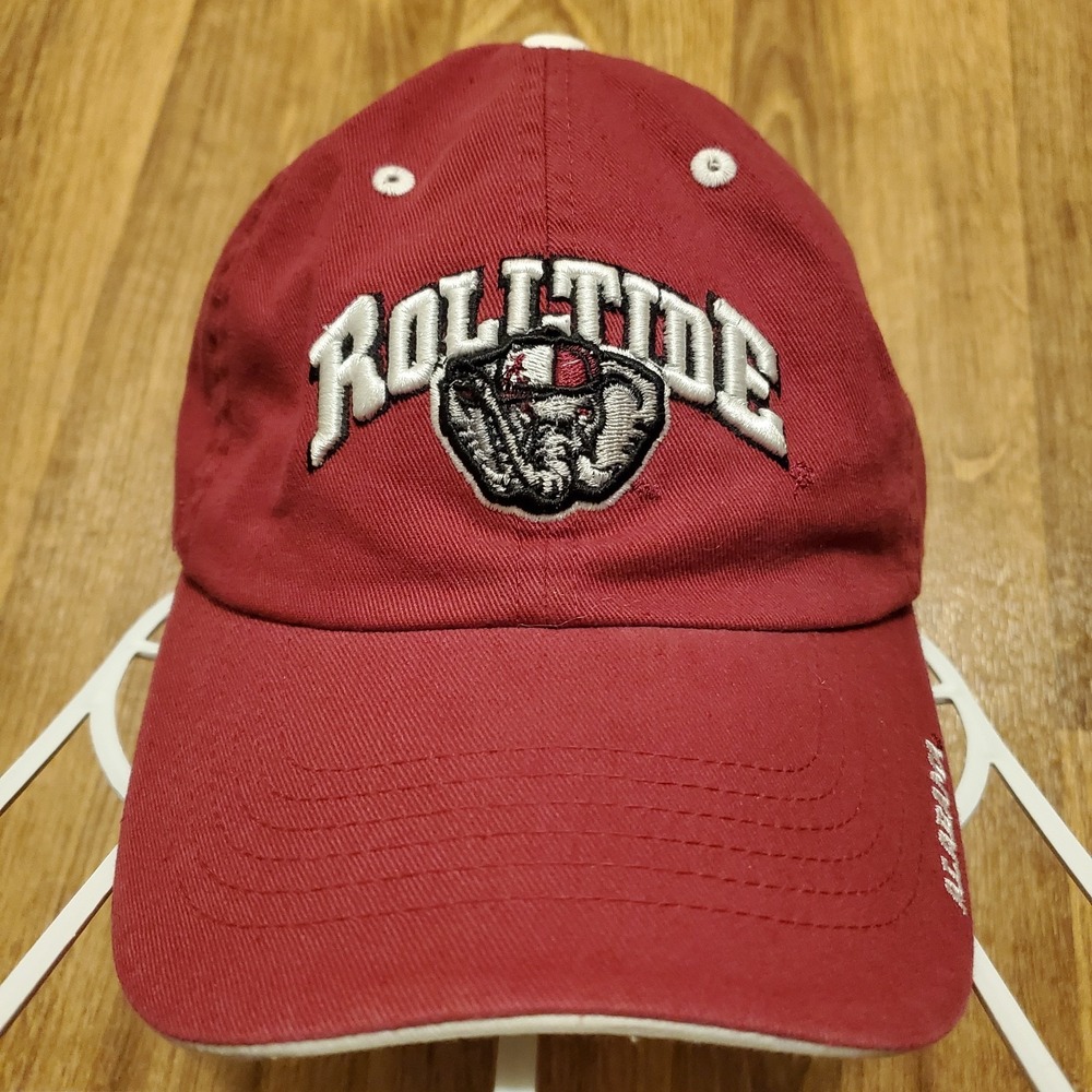 Alabama Crimson Tide Hat Cap Strapback Roll Tide Logo Top Of‎ The World Football